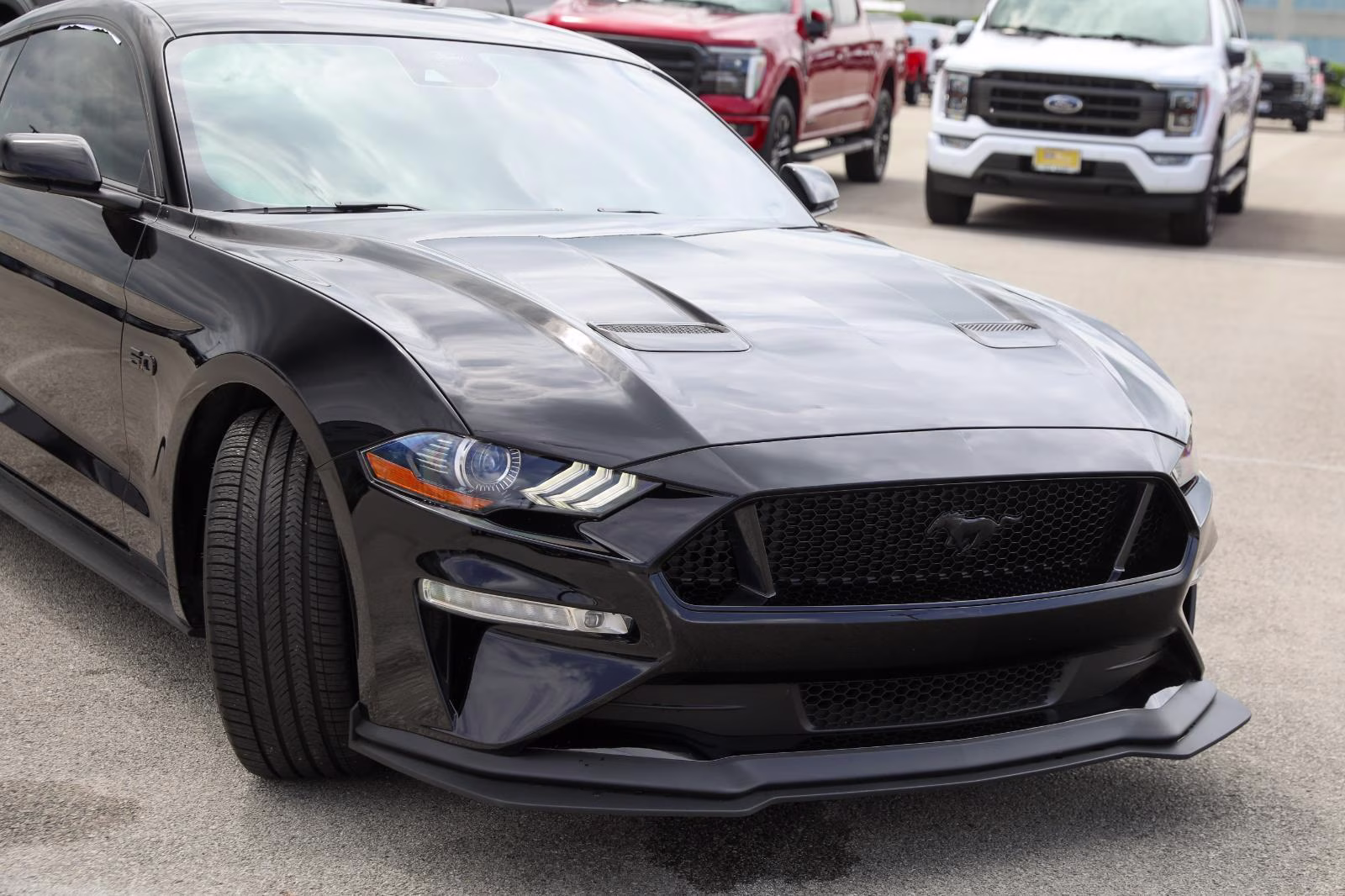 2022 Shadow Black Ford Mustang GT Premium RWD Fastback