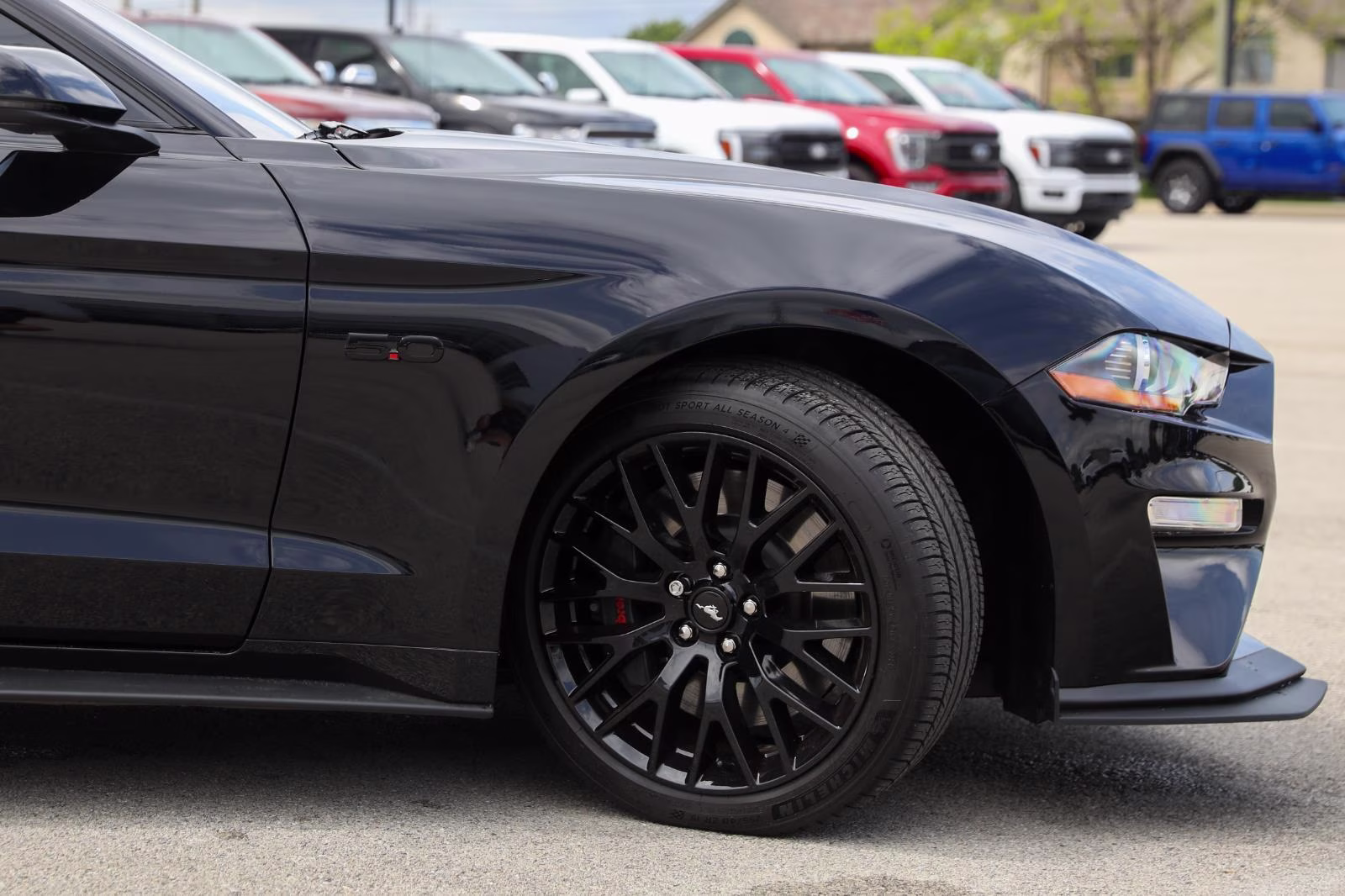 2022 Shadow Black Ford Mustang GT Premium RWD Fastback
