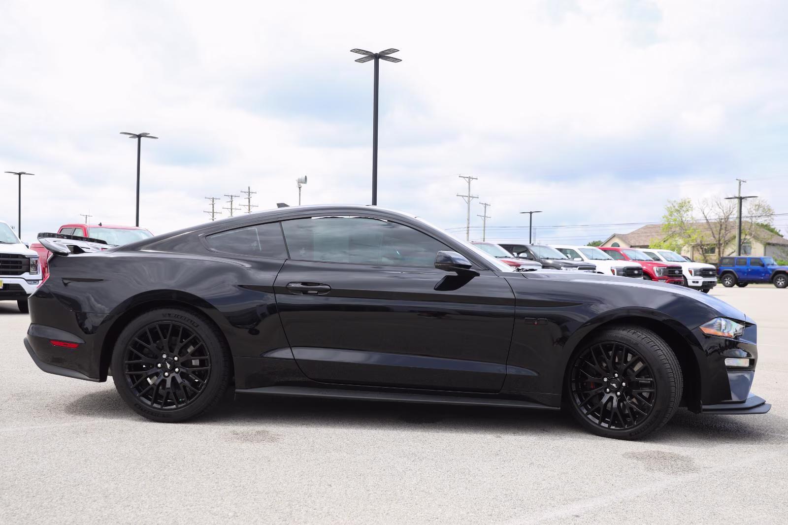 2022 Shadow Black Ford Mustang GT Premium RWD Fastback