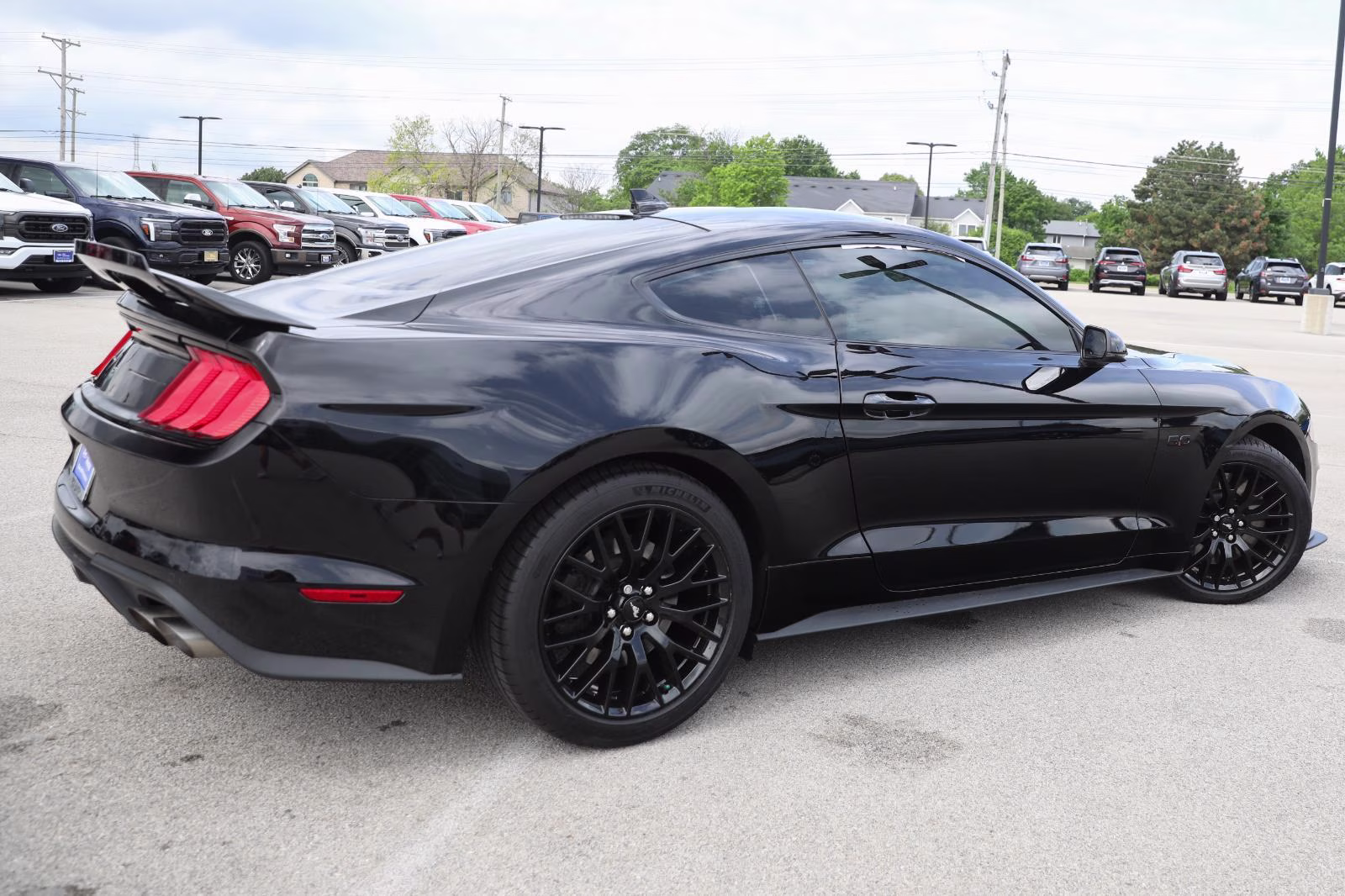 2022 Shadow Black Ford Mustang GT Premium RWD Fastback