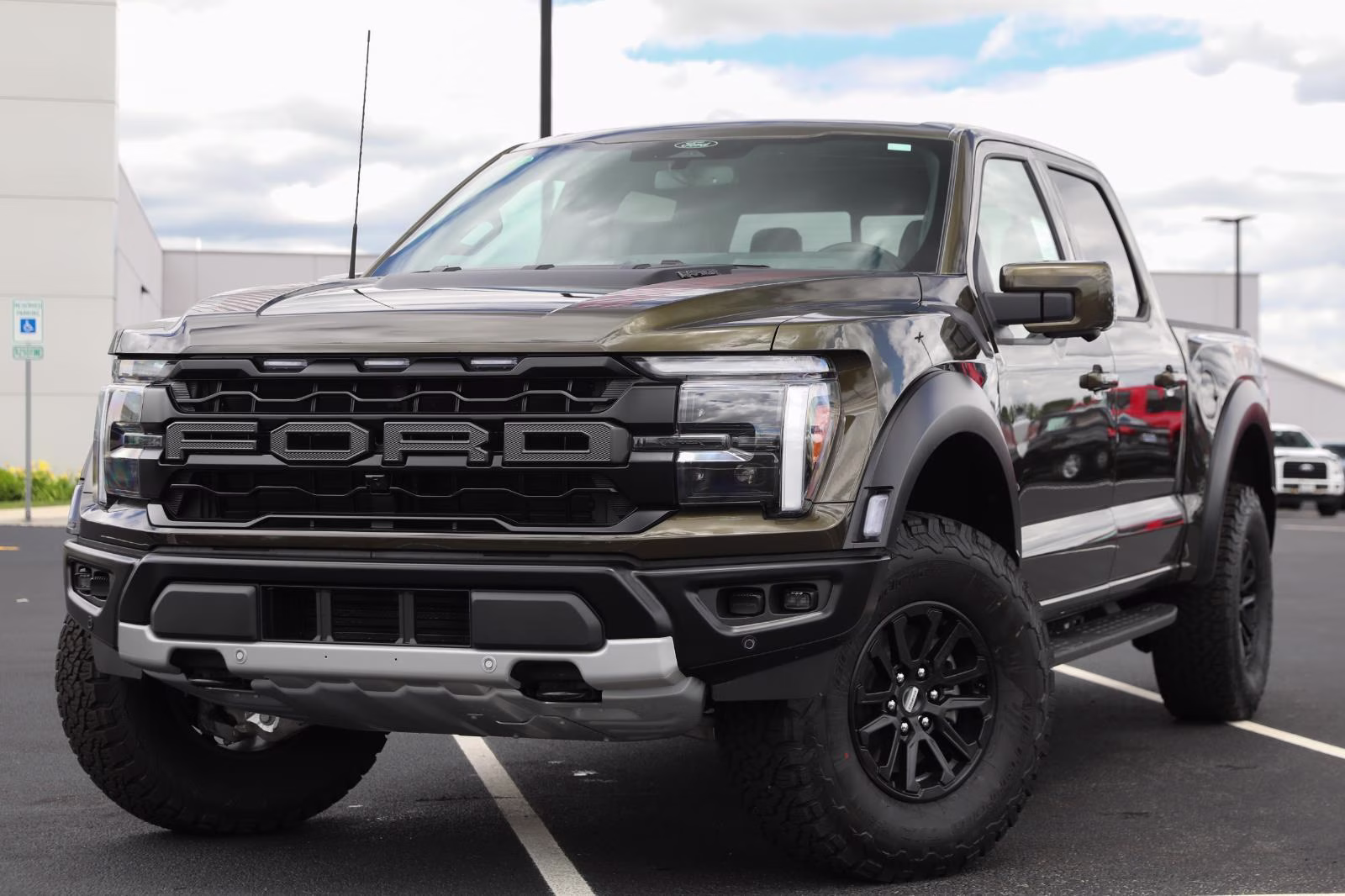2026 Shelter Green Ford F-150 Raptor 4X4 Truck
