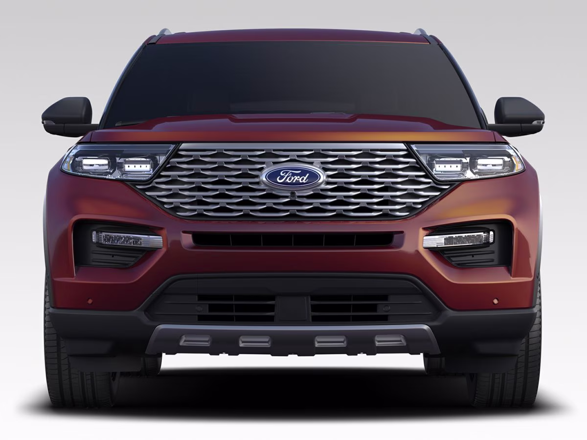 2020 Black Metallic Ford Explorer Limited RWD SUV