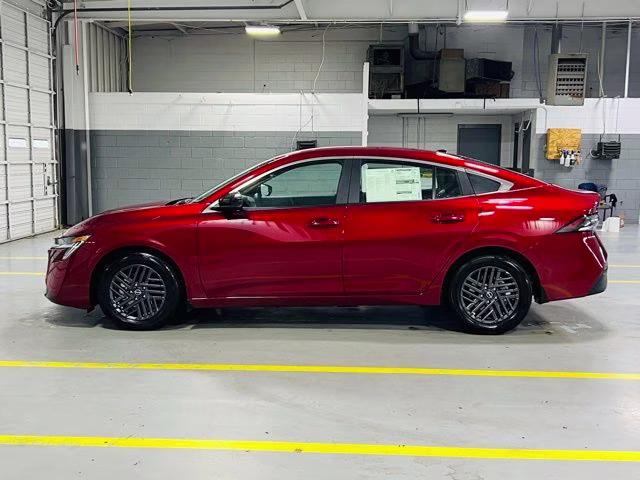 2026 Scarlet Ember Tintcoat Nissan Sentra SV FWD Sedan