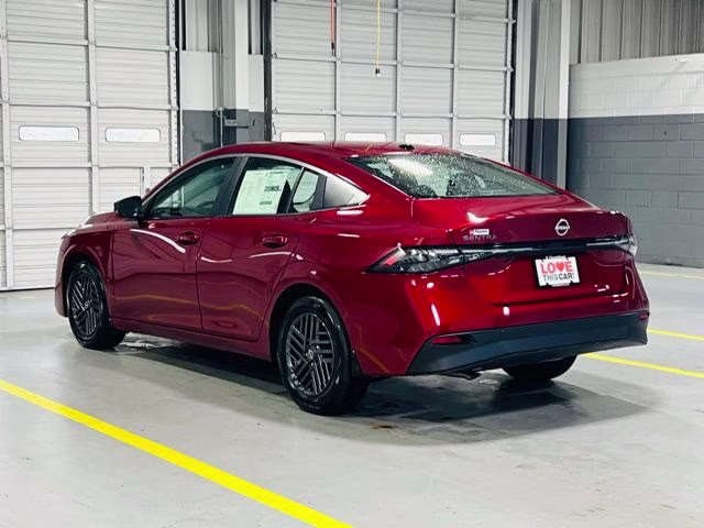 2026 Scarlet Ember Tintcoat Nissan Sentra SV FWD Sedan