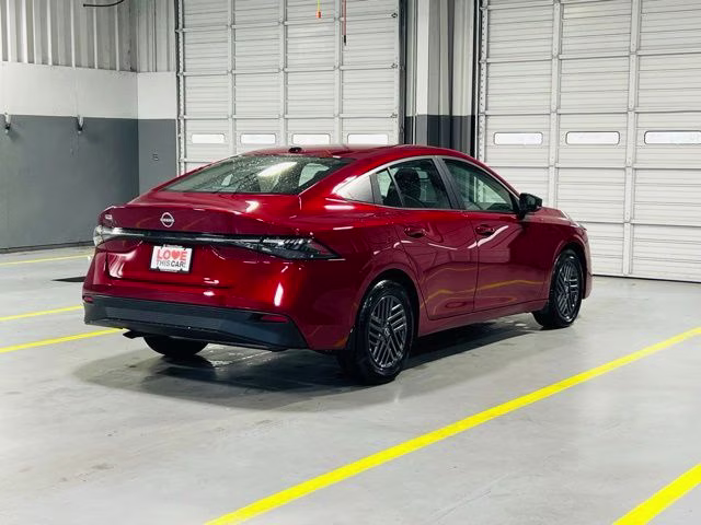 2026 Scarlet Ember Tintcoat Nissan Sentra SV FWD Sedan