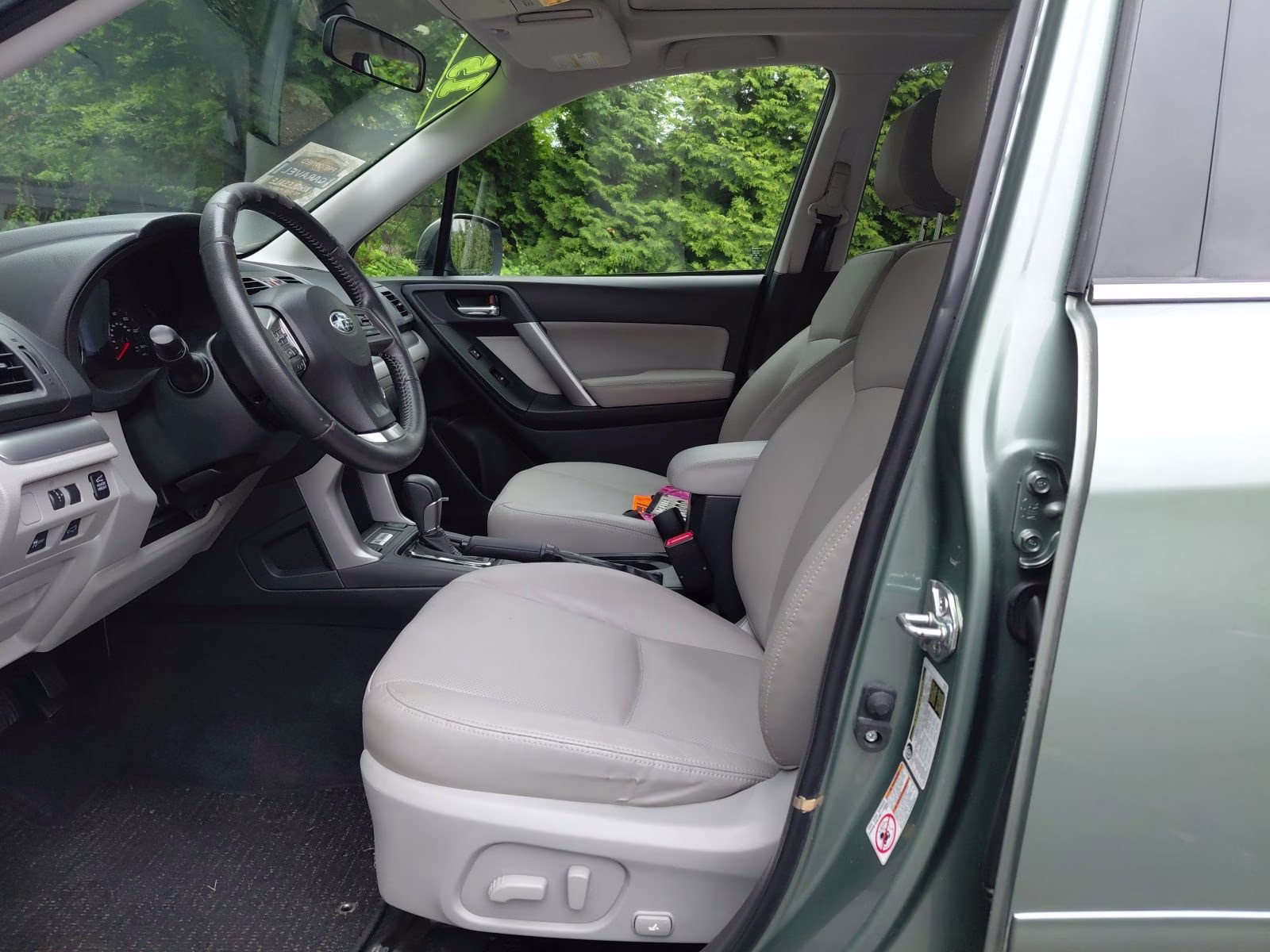 2015 Jasmine Green Metallic Subaru Forester 2.5i Touring AWD SUV