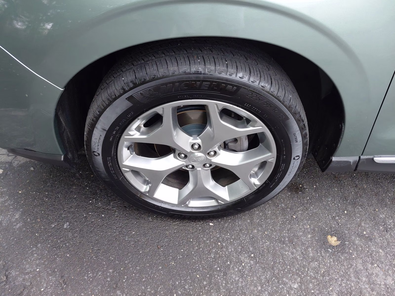 2015 Jasmine Green Metallic Subaru Forester 2.5i Touring AWD SUV