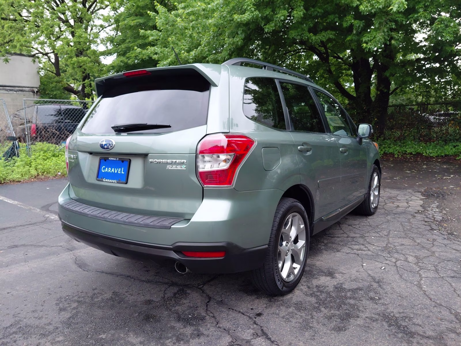 2015 Jasmine Green Metallic Subaru Forester 2.5i Touring AWD SUV