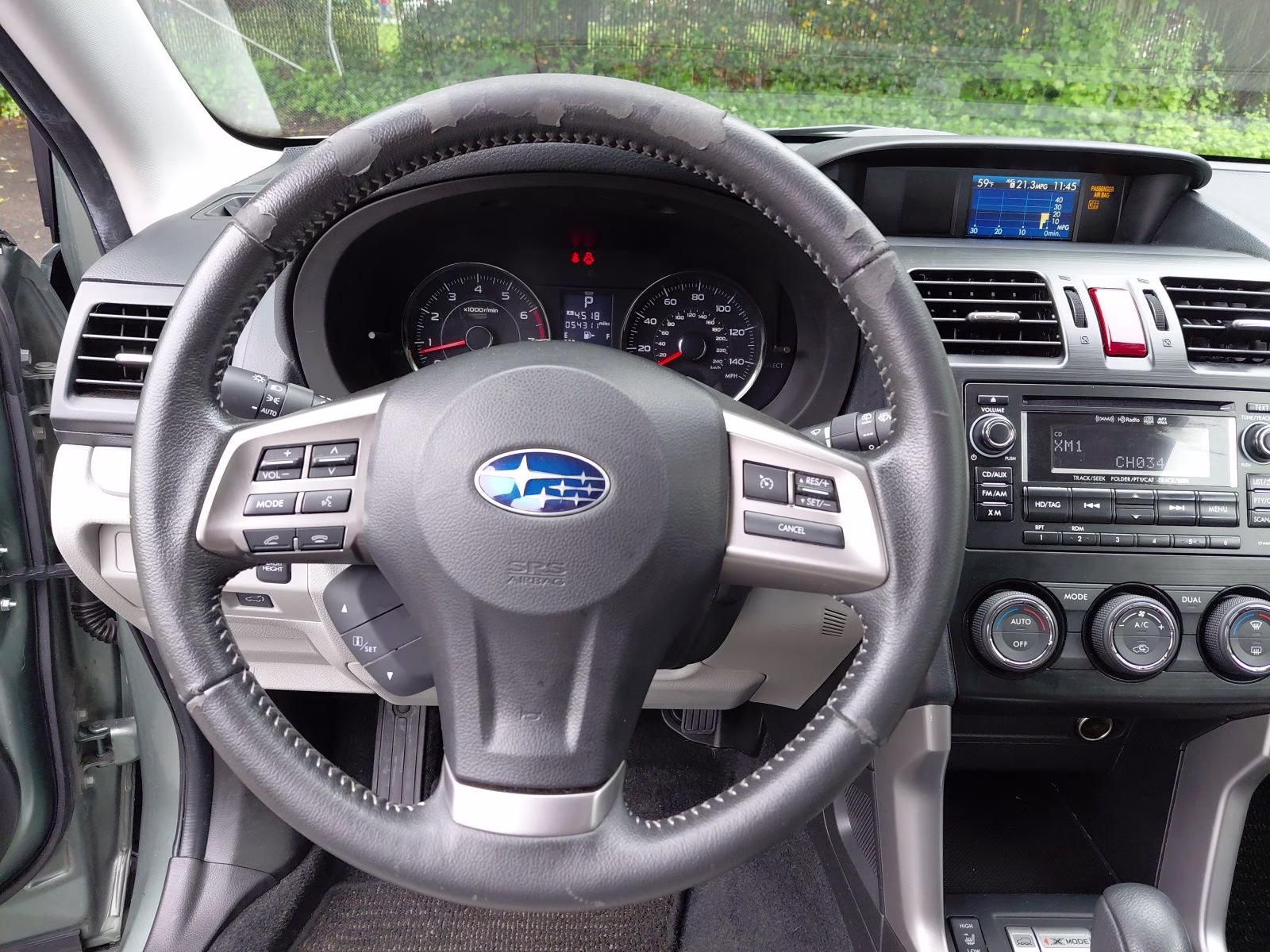 2015 Jasmine Green Metallic Subaru Forester 2.5i Touring AWD SUV