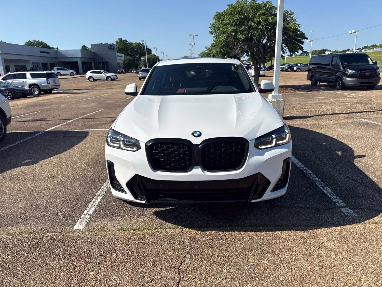 2023 Alpine White BMW X4 xDrive30i AWD SUV