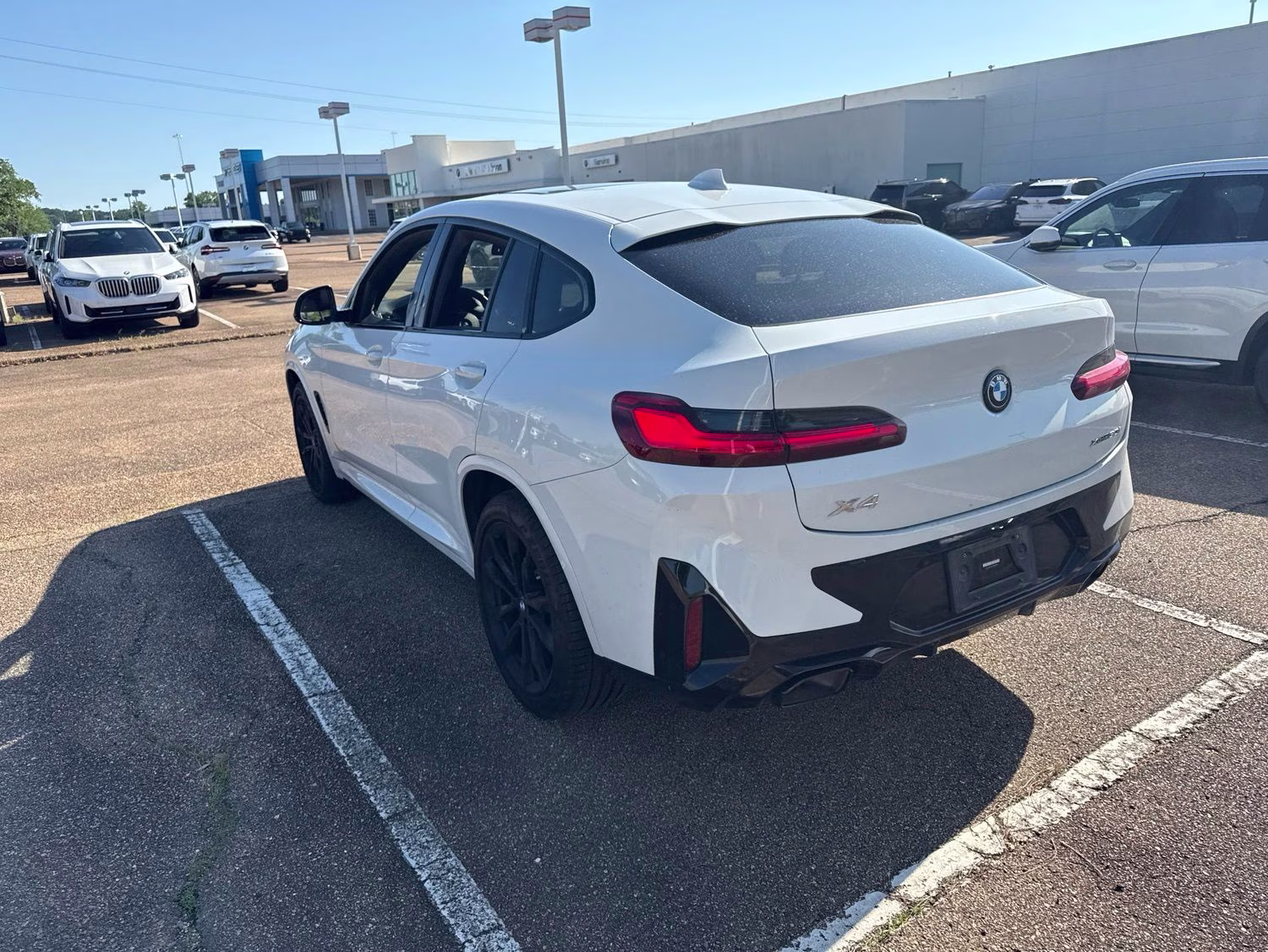 2023 Alpine White BMW X4 xDrive30i AWD SUV