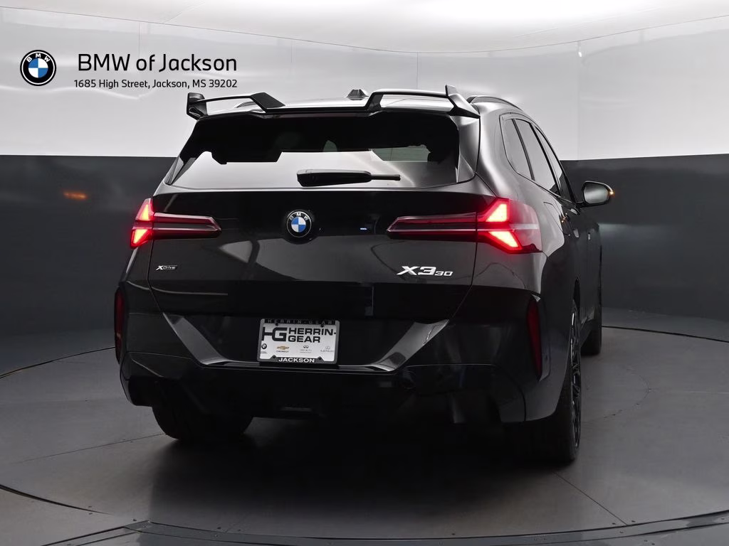 2026 Black Sapphire Metallic BMW X3 30 xDrive AWD SUV