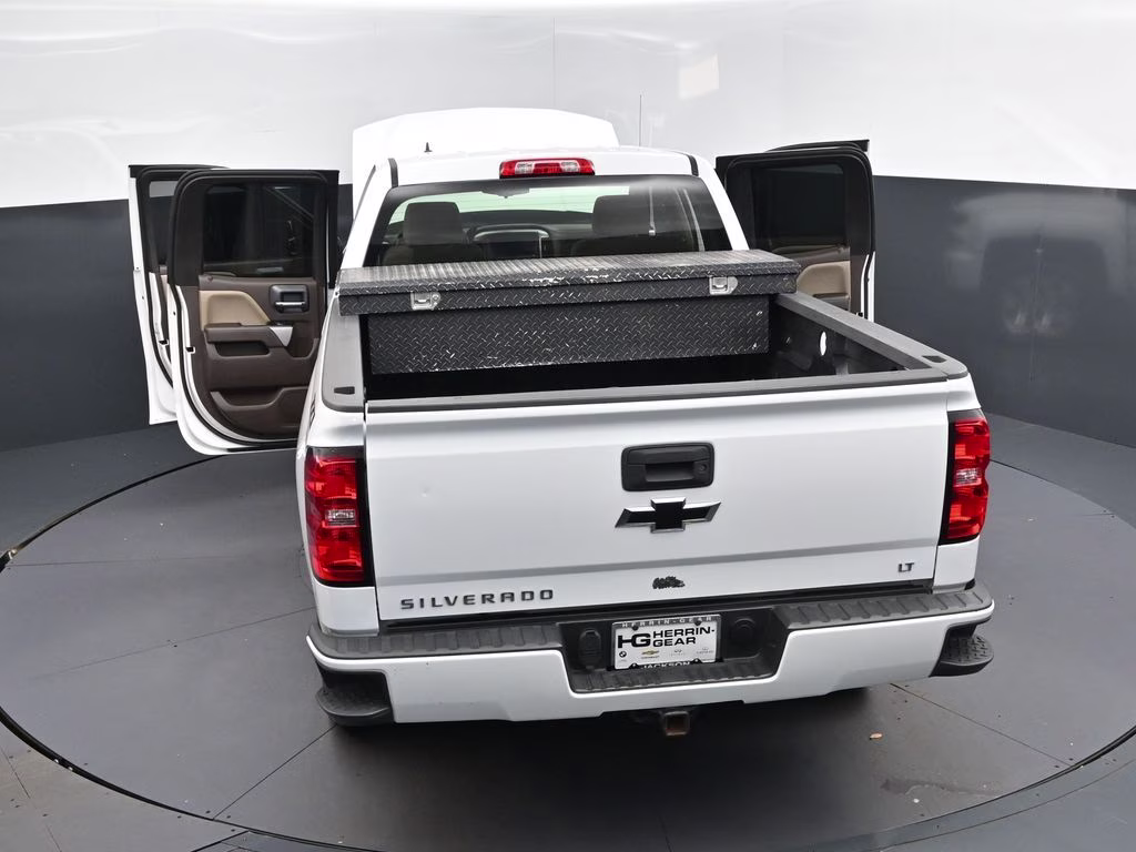 2018 Summit White Chevrolet Silverado 1500 LT 4X4 Truck