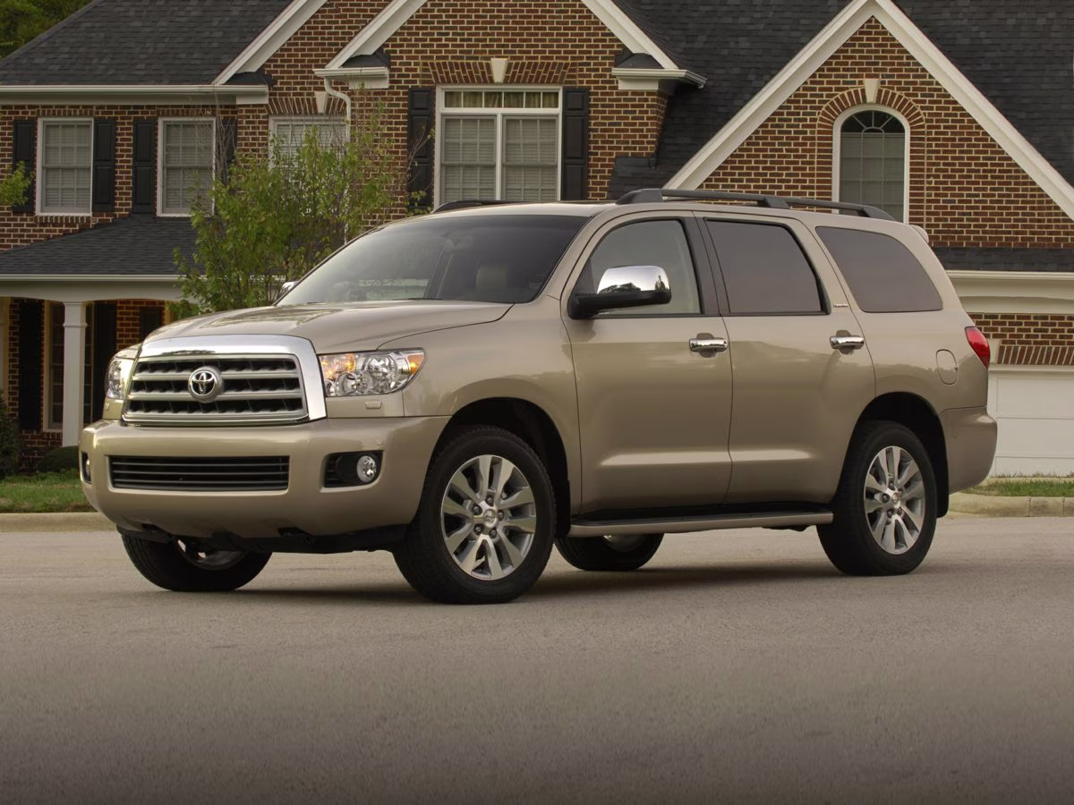 2013 Super White Toyota Sequoia SR5 RWD SUV