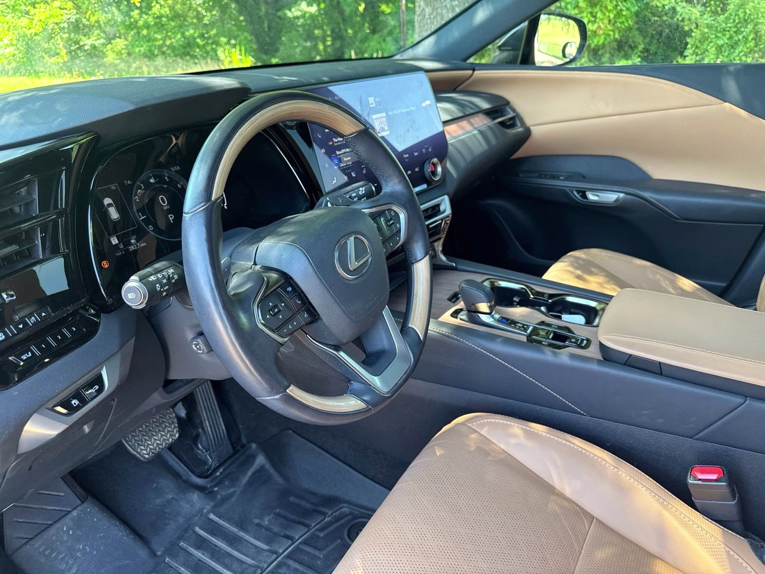 2024 Black Lexus RX FWD SUV