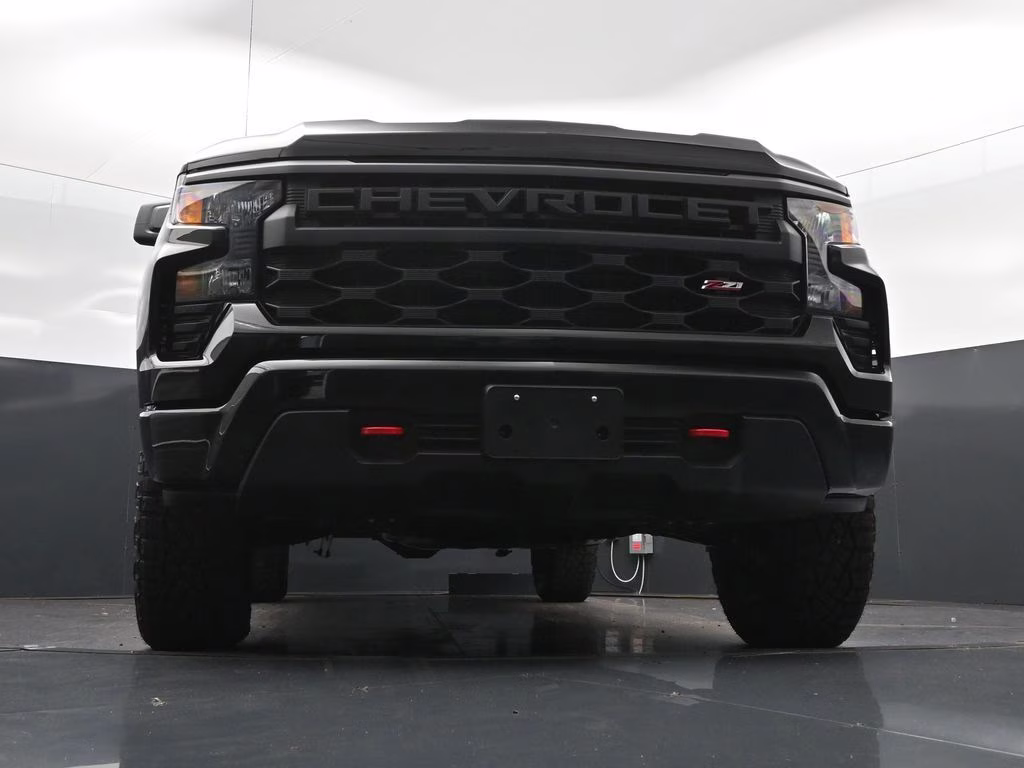 2026 Black Chevrolet Silverado 1500 Custom Trail Boss 4X4 Truck