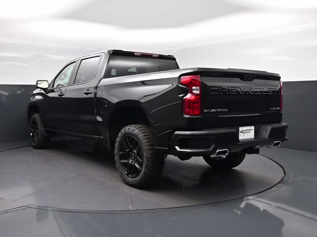 2026 Black Chevrolet Silverado 1500 Custom Trail Boss 4X4 Truck