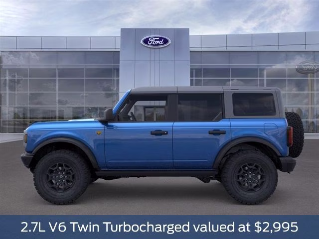2026 Blue Metallic Ford Bronco Badlands 4X4 SUV