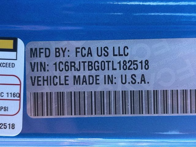 2026 Hydro Blue Pearlcoat Jeep Gladiator Rubicon 4X4 Truck