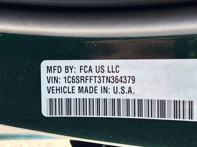 2026 Serrano Green Metallic Ram 1500 Big Horn/Lone Star 4X4 Truck