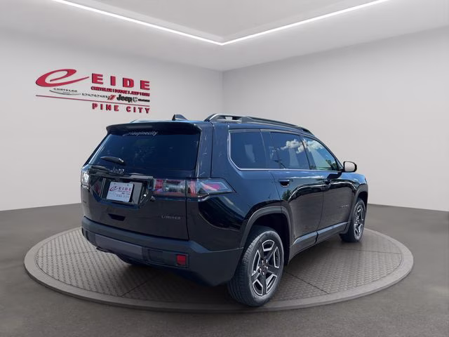 2026 Diamond Black Crystal Pearlcoat Jeep Cherokee Limited 4X4 SUV