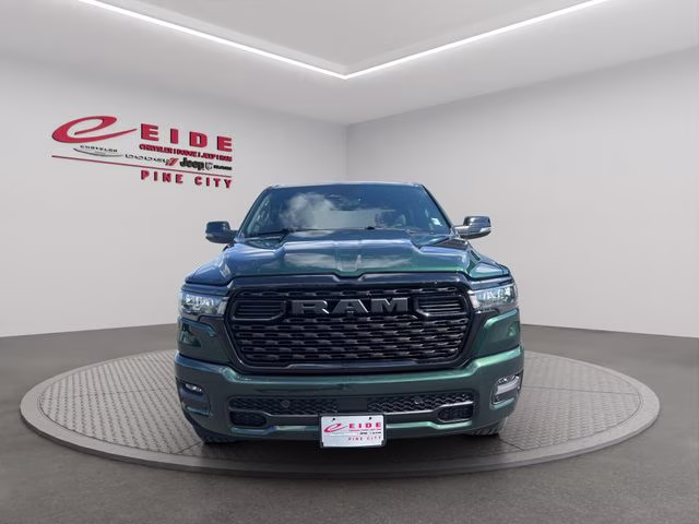 2026 Serrano Green Metallic Ram 1500 Big Horn Night Edition 4X4 Truck