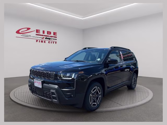 2026 Diamond Black Crystal Pearlcoat Jeep Cherokee Limited 4X4 SUV