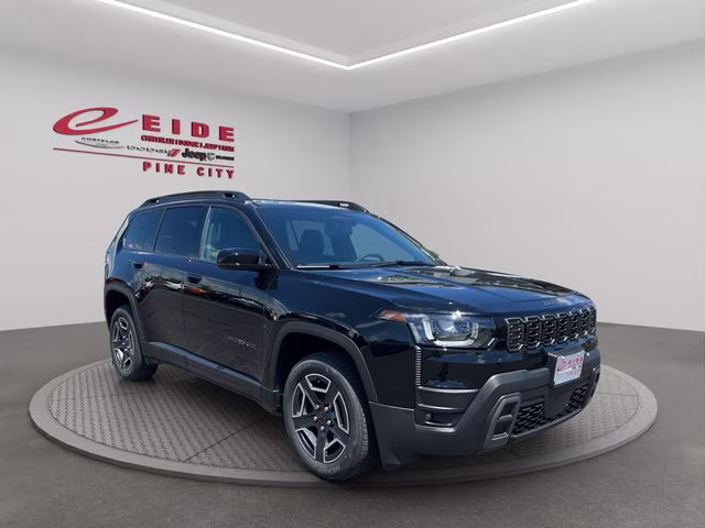 2026 Diamond Black Crystal Pearlcoat Jeep Cherokee Limited 4X4 SUV