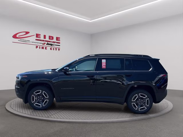 2026 Diamond Black Crystal Pearlcoat Jeep Cherokee Limited 4X4 SUV
