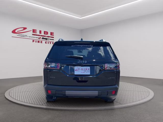 2026 Diamond Black Crystal Pearlcoat Jeep Cherokee Limited 4X4 SUV