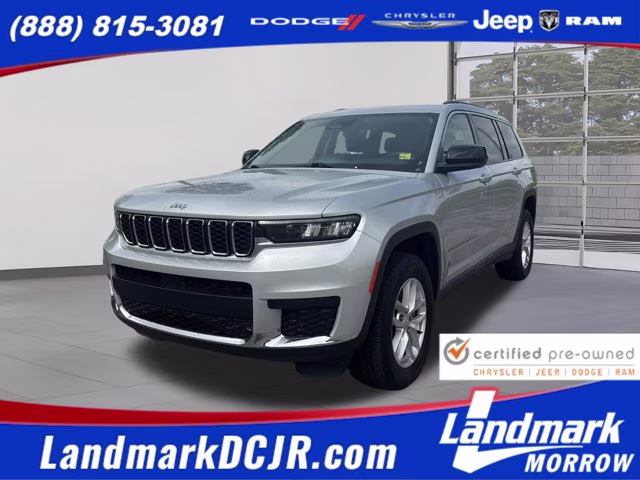 2023 Silver Zynith Jeep Grand Cherokee L Laredo RWD SUV