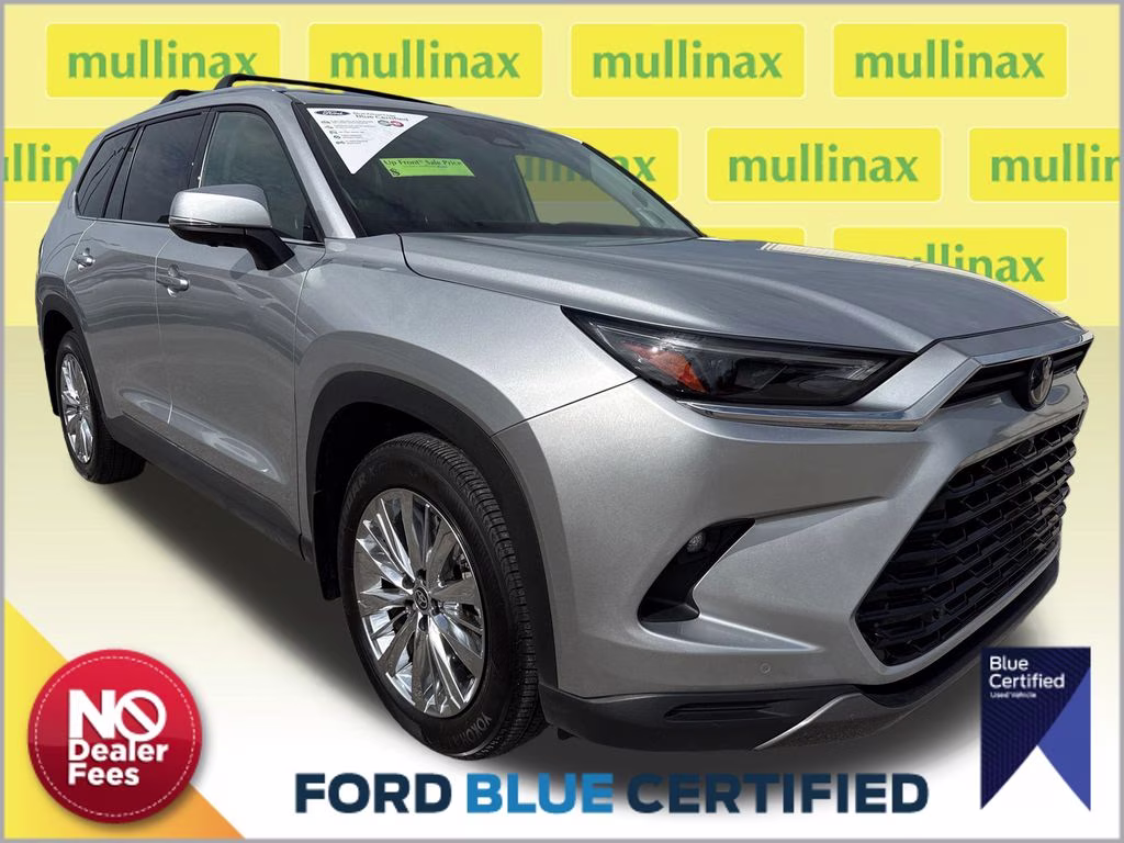 2024 Celestial Silver Metallic Toyota Grand Highlander Platinum AWD SUV