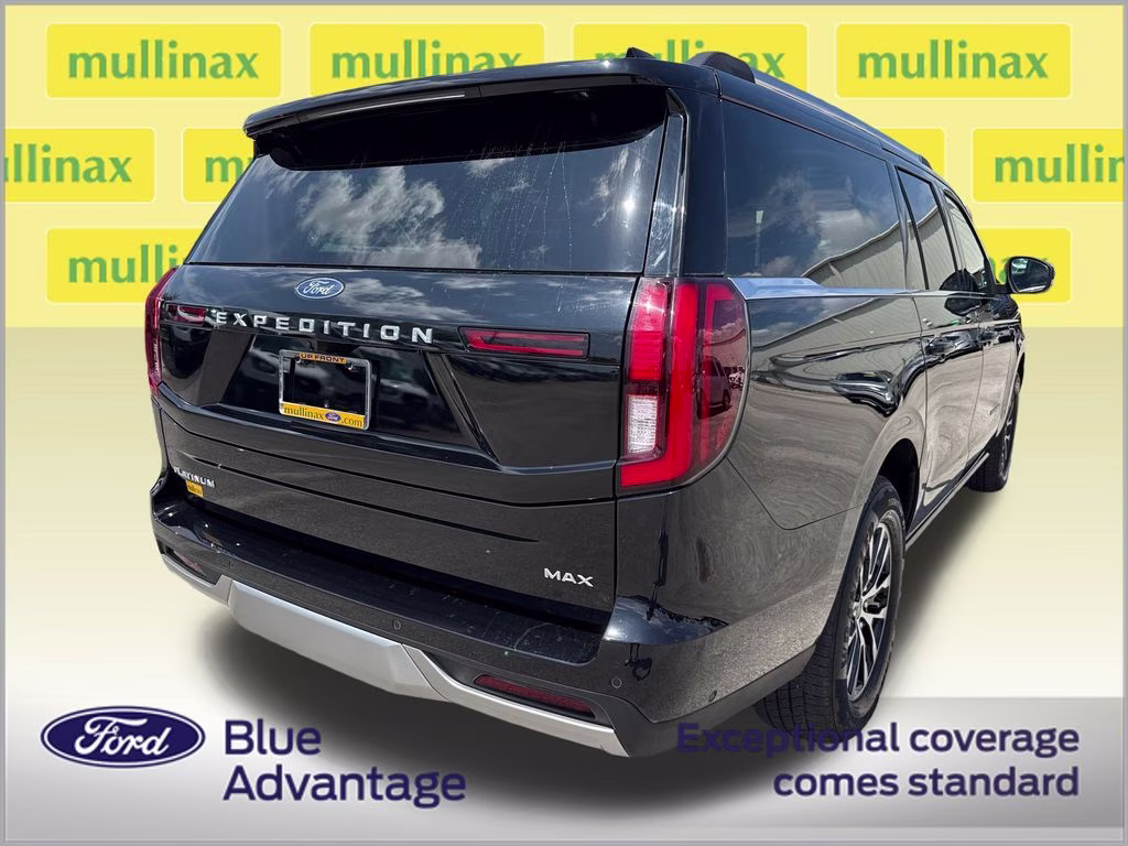 2025 Agate Black Metallic Ford Expedition Max Platinum 4X4 SUV