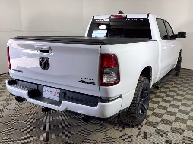 2021 Bright White Clearcoat Ram 1500 Big Horn 4X4 Truck
