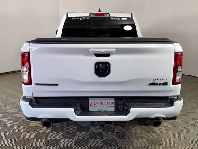 2021 Bright White Clearcoat Ram 1500 Big Horn 4X4 Truck