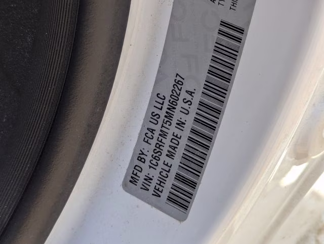 2021 Bright White Clearcoat Ram 1500 Big Horn/Lone Star 4X4 Truck