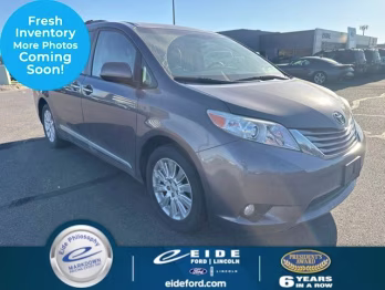 2015 Predawn Gray Mica Toyota Sienna XLE AWD Van
