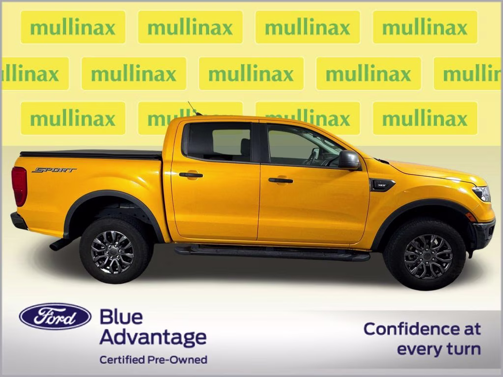 2021 Cyber Orange Metallic Tricoat Ford Ranger XLT RWD Truck