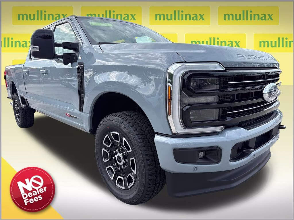 2026 Glacier Gray Metallic Tri-Coat Ford Super Duty F-250 SRW Platinum 4X4 Truck
