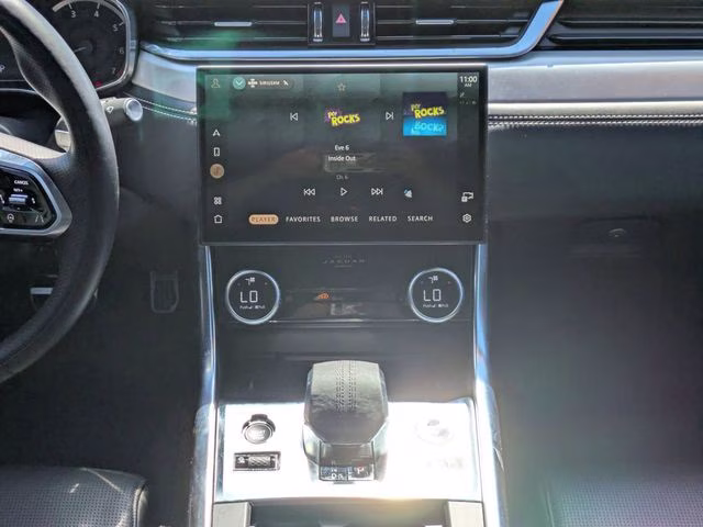 2022 Santorini Black Metallic Jaguar XF R-Dynamic SE AWD Sedan