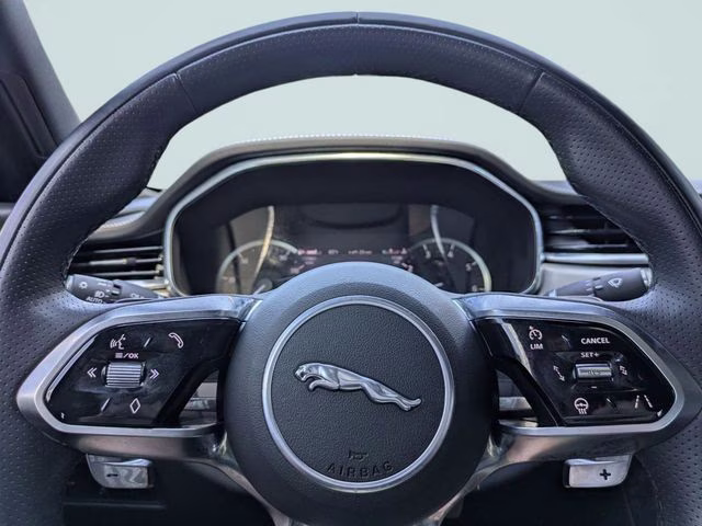 2022 Santorini Black Metallic Jaguar XF R-Dynamic SE AWD Sedan