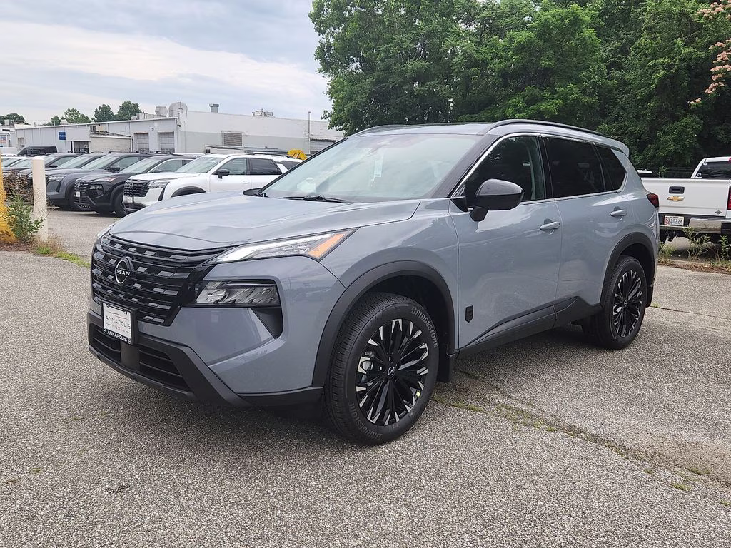 2026 Boulder Gray Pearl Nissan Rogue Dark Armor AWD SUV