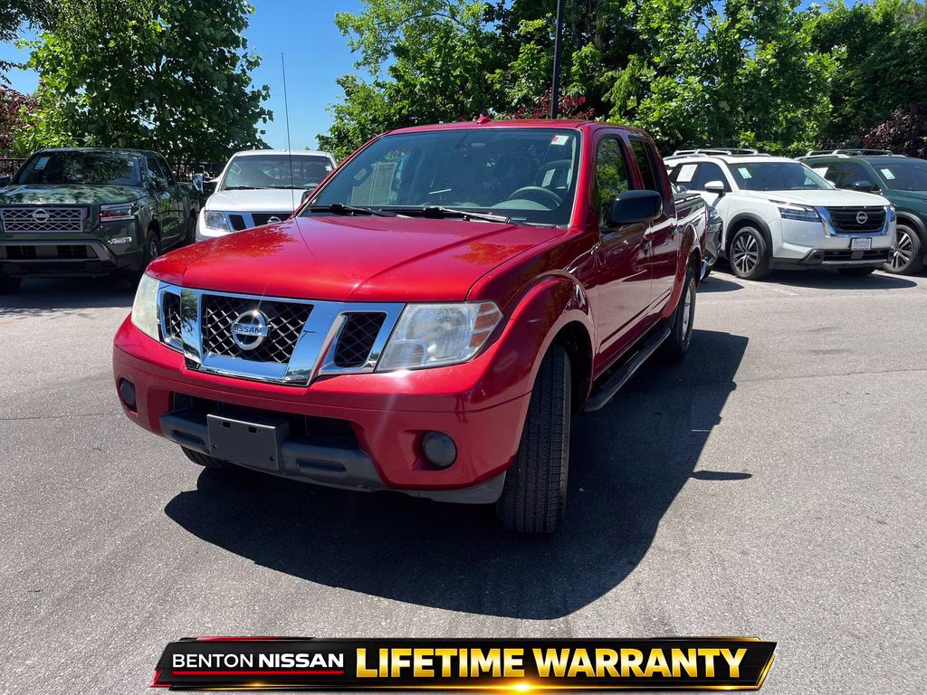 2013 Lava Red Nissan Frontier SV RWD Truck
