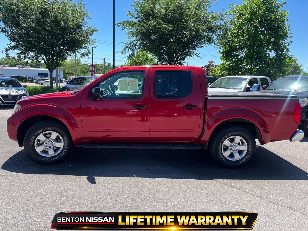 2013 Lava Red Nissan Frontier SV RWD Truck