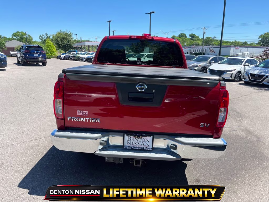 2013 Lava Red Nissan Frontier SV RWD Truck