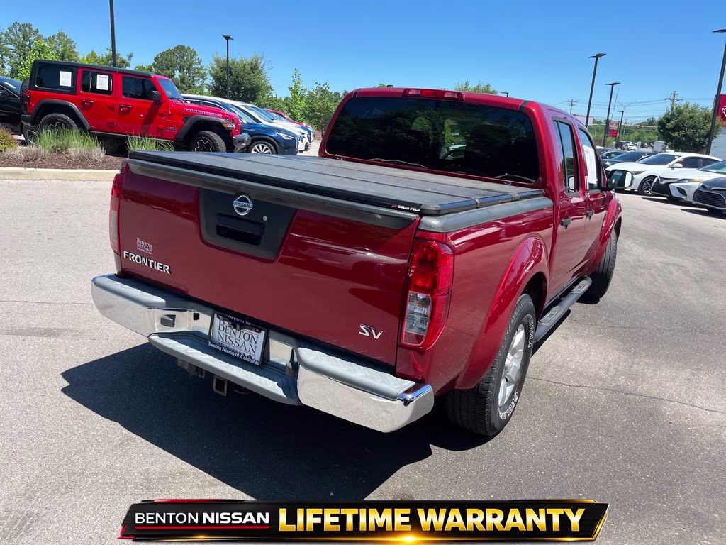 2013 Lava Red Nissan Frontier SV RWD Truck