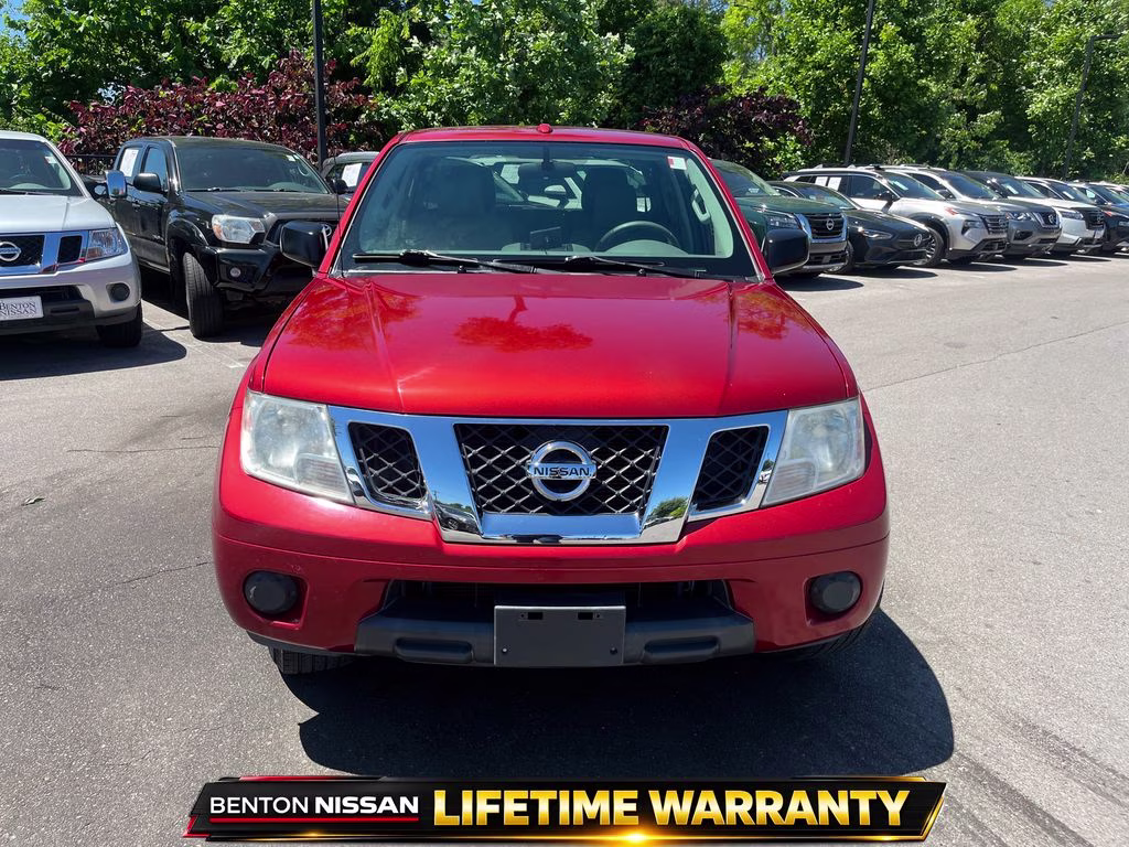 2013 Lava Red Nissan Frontier SV RWD Truck