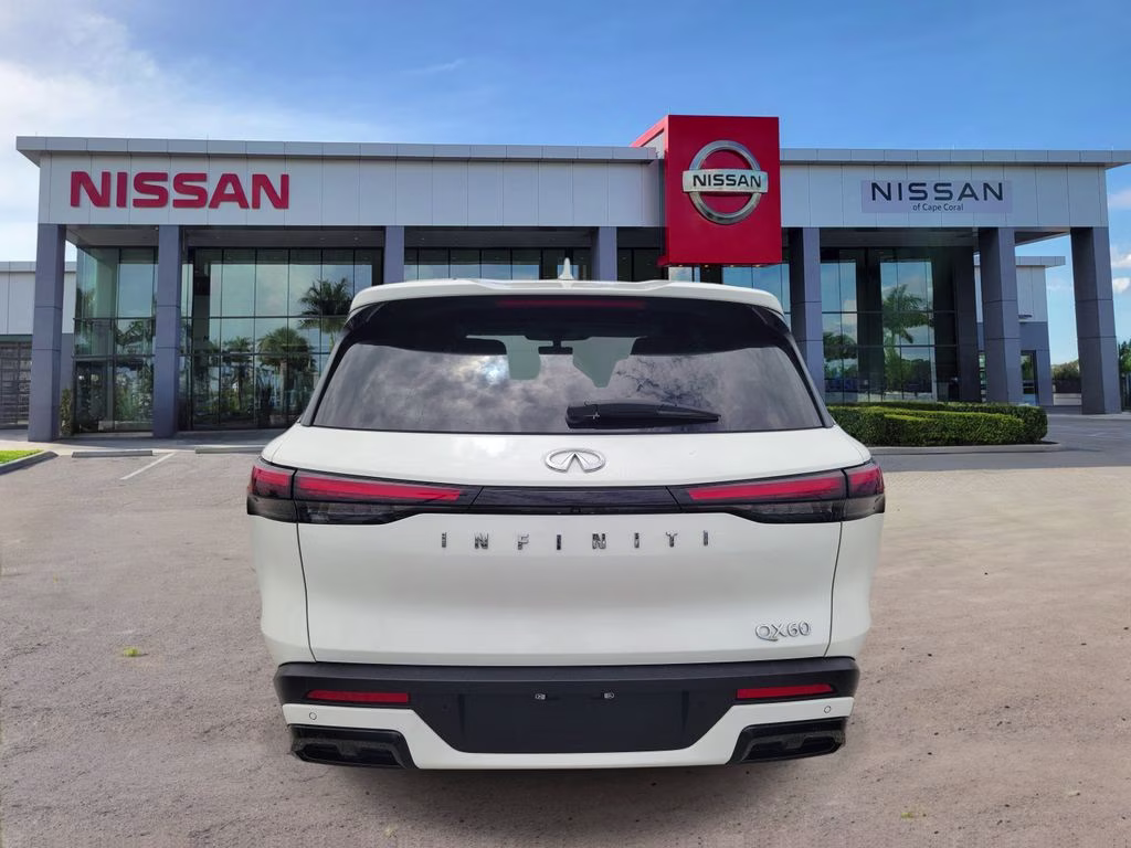 2023 Glacier White INFINITI QX60 PURE FWD SUV