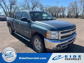 2012 Blue Granite Metallic Chevrolet Silverado 1500 LT 4X4 Truck