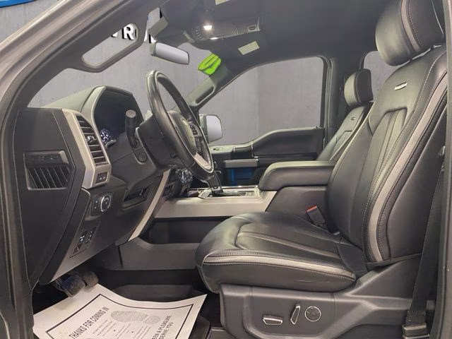 2020 Silver Metallic Ford F-150 Platinum 4X4 Truck